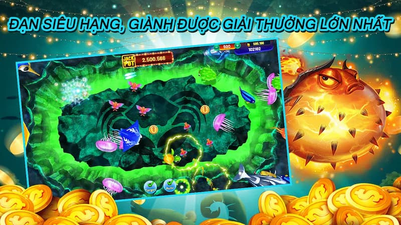 Cổng game đang tạo ra sức hút mạnh mẽ vì đại dương của họ có đa dạng sinh vật