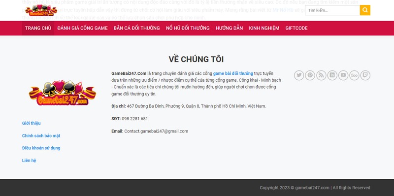 Gamebai247.com có mục tiêu hoạt động như thế nào?