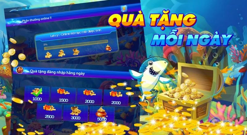 Nhiều sự kiện đặc biệt được cổng game mang đến cho ngư thủ 