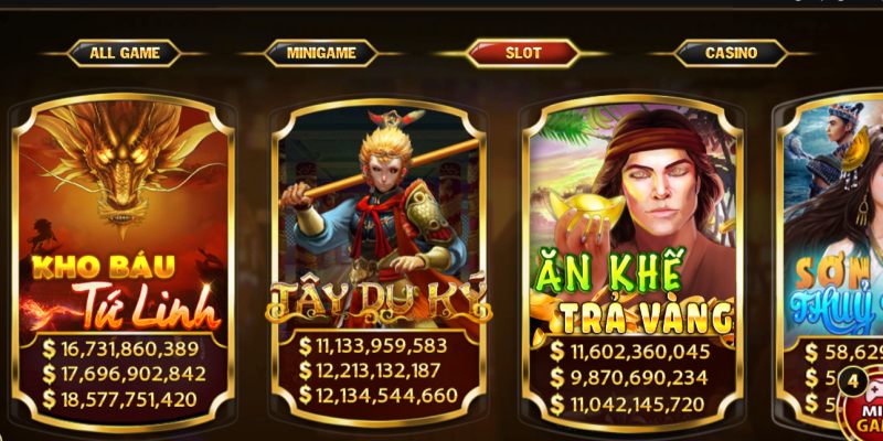 Các tựa game slot