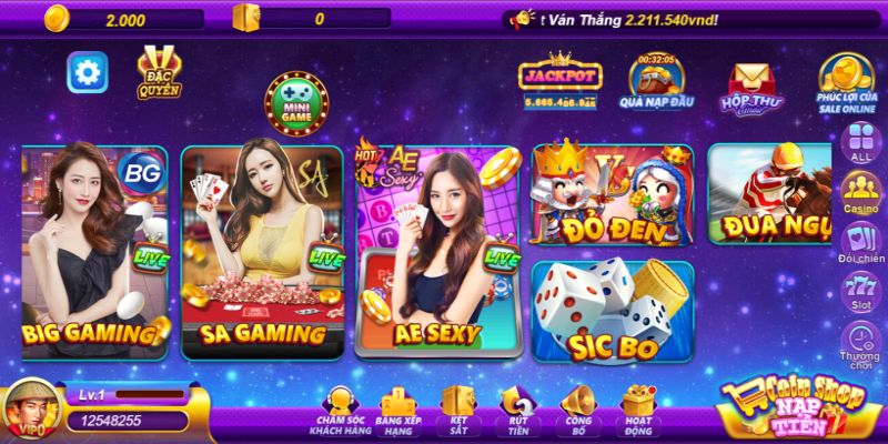 Sảnh casino