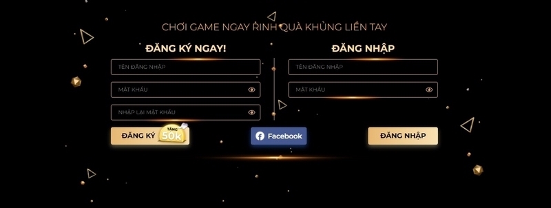 Đăng ký cổng game với vài bước cực quen thuộc