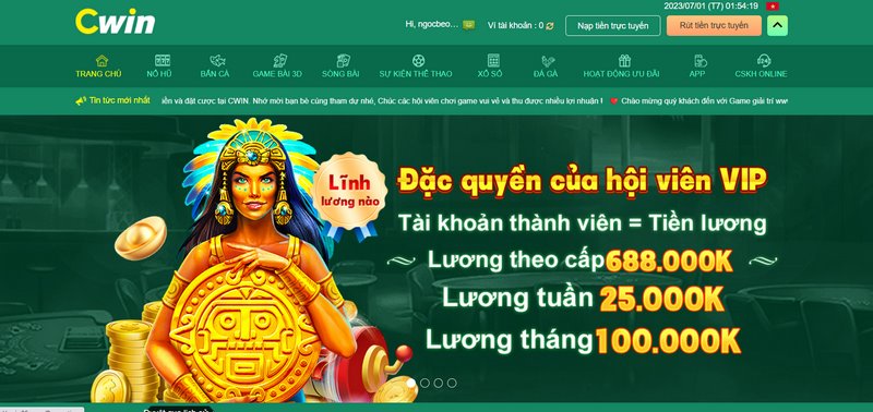 Một số thông tin giới thiệu về cổng trò chơi 