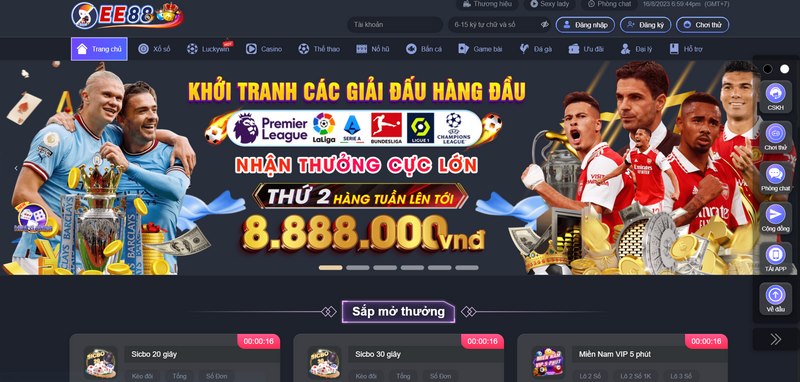 Ee88 là kênh giải trí đình đám bậc nhất hiện nay đến từ Philippines