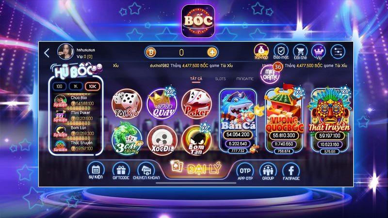 Không có thẻ ngân hàng vẫn có thể tham gia đặt cược tại Boc club