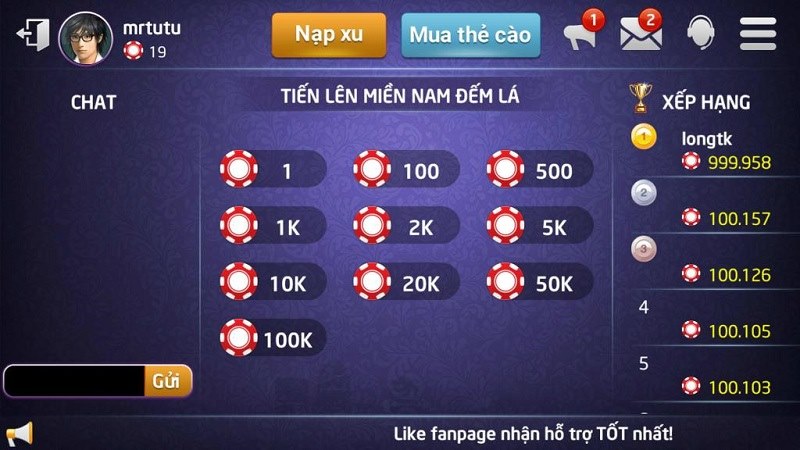 Tỷ lệ đổi thưởng 1:1 cực chất cho hội viên của trang game