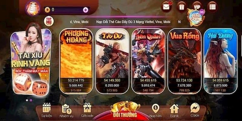 Kho game đổi thưởng khiến bet thủ say mê mỗi ngày