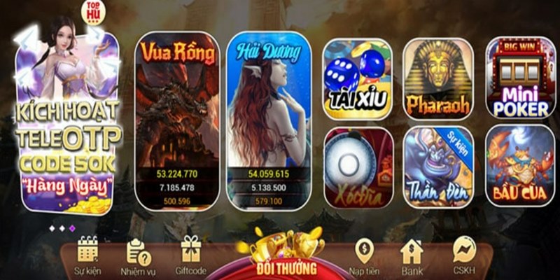 Cổng game đáp ứng mọi nhu cầu của hội viên